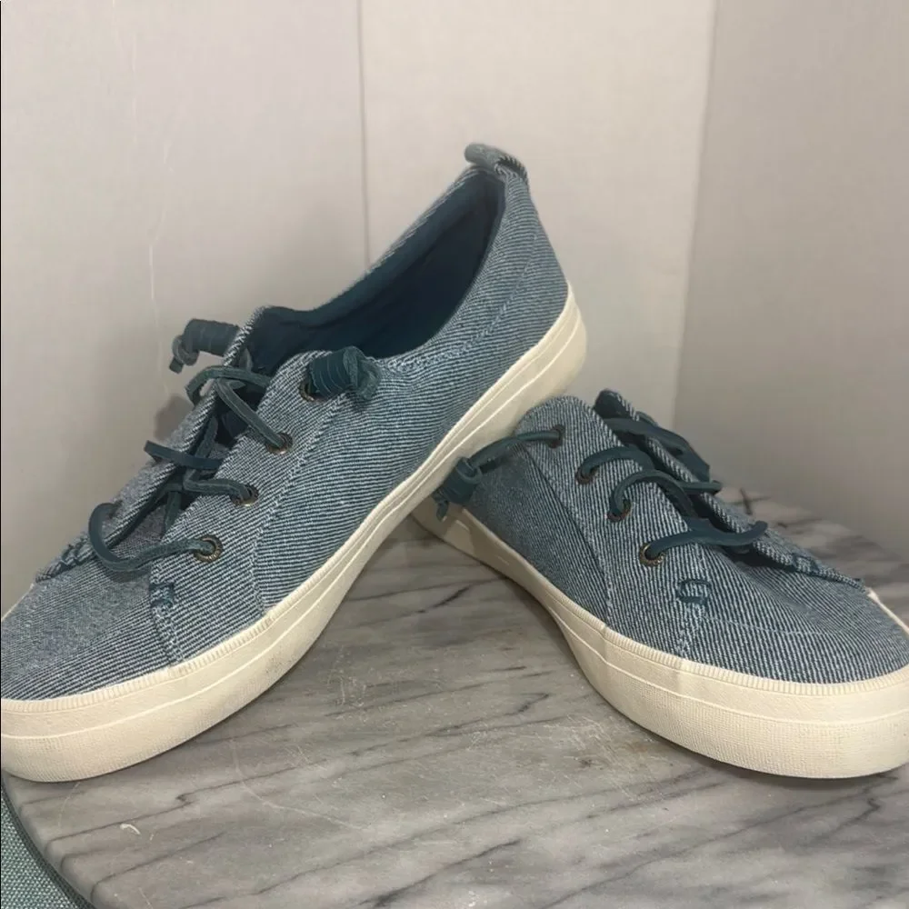 Sperry Blue Canvas Sneakers